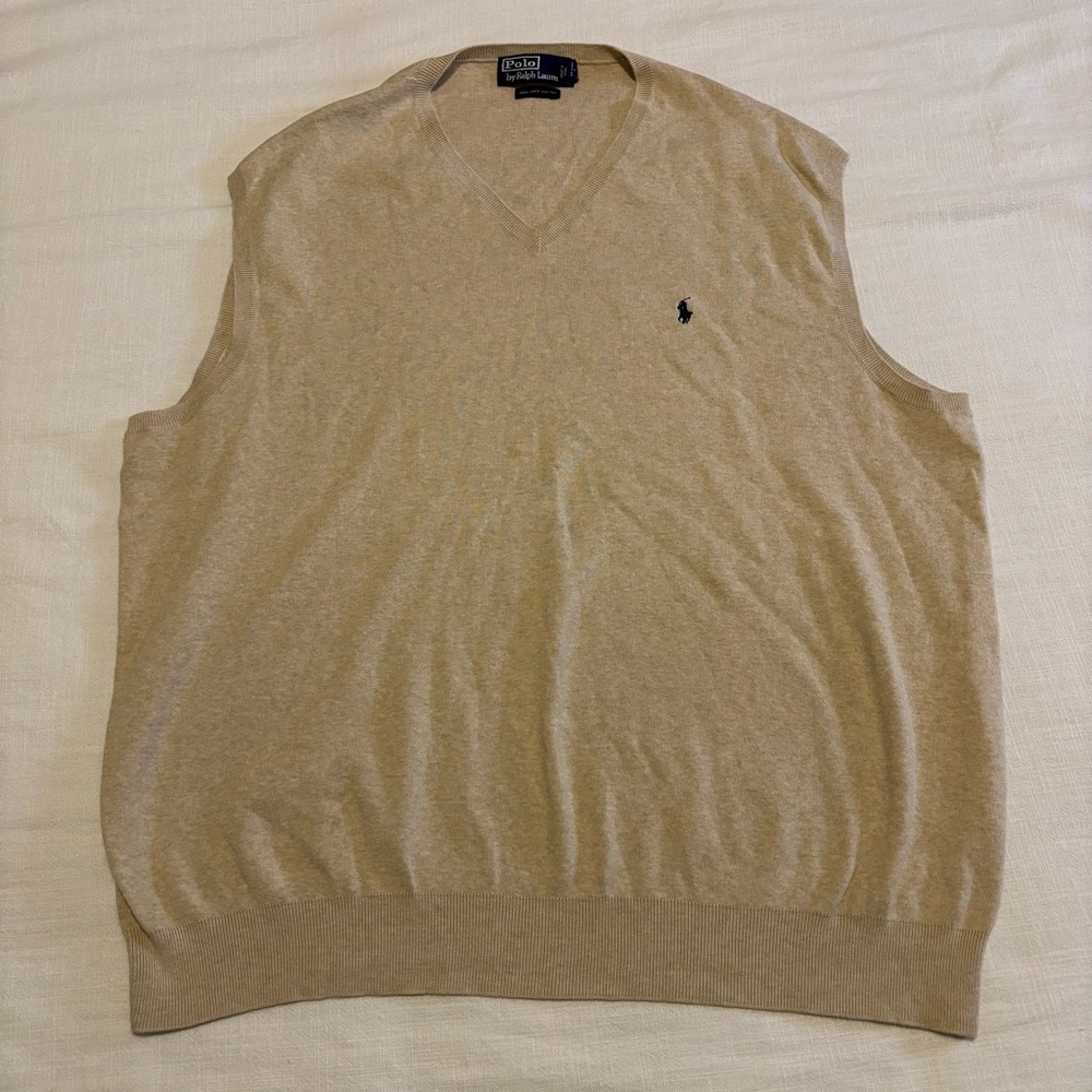 Men’s Polo Ralph Lauren Pima Cotton Sweater Vest